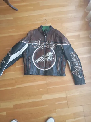Chaqueta de Cuero Indian Talla XL poco uso.1