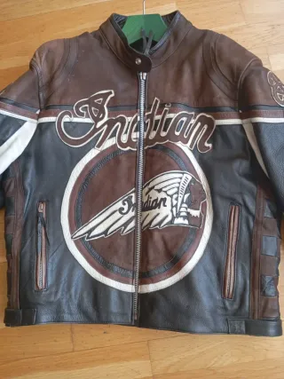 Chaqueta de Cuero Indian Talla XL poco uso.1