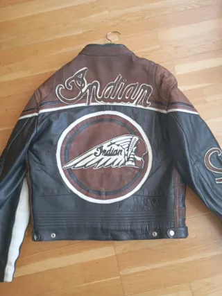 Chaqueta de Cuero Indian Talla XL poco uso.1