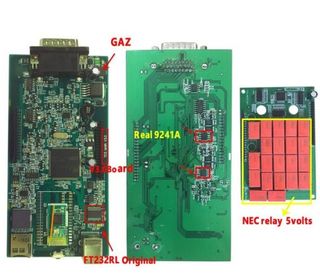 Máquina de DIAGNOSIS con relés NEC