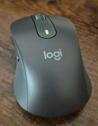 Ratón inalámbrico Logitech gris