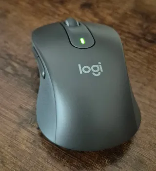 Ratón inalámbrico Logitech gris