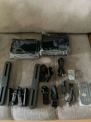 DVD portátil doble 7” Norauto USB + SD -NUEVO-