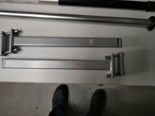 Lote 2 Soportes para Kayak Rectos