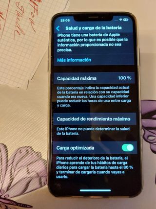 iPhone XS Max Negro 256GB - Impecable (Negociable)
