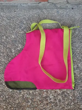 Bolsa para patines color verde lima