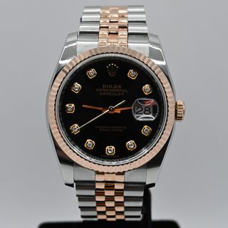 Rolex Datejust 36mm Acero/Oro Rosa Diamantes
