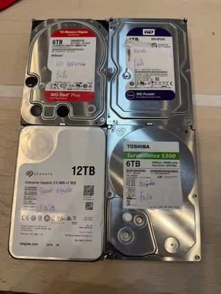 disco dura fallos - 4 unidades