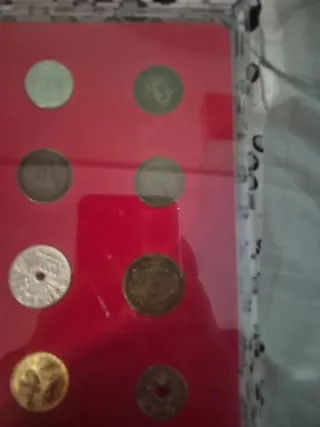 Colección de monedas antiguas