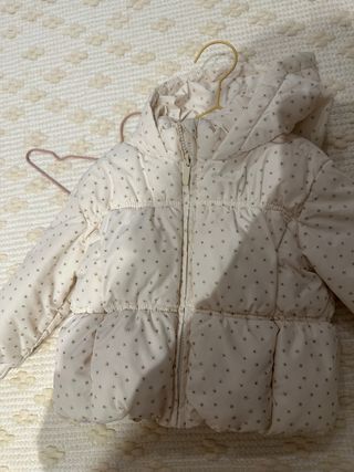 Abrigos niñas talla 12 meses.