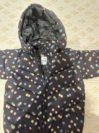 Abrigos niñas talla 12 meses.