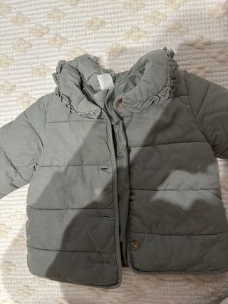 Abrigos niñas talla 12 meses.