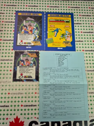 Soccer Brawl Neo Geo