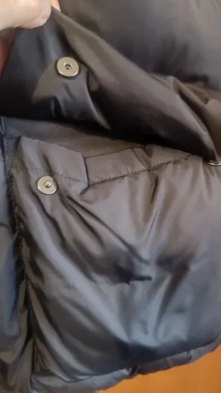 Chaleco Levi's Negro Plumas