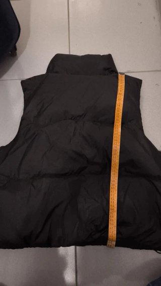 Chaleco Levi's Negro Plumas