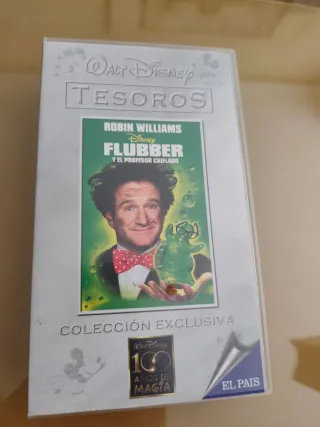 VHS Flubber y el Profesor Chiflado Disney original