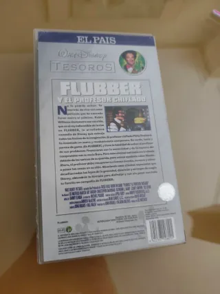 VHS Flubber y el Profesor Chiflado Disney original