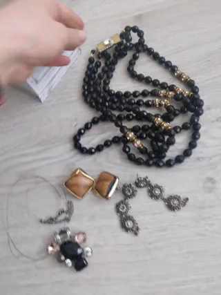 Lote bisutería antigua