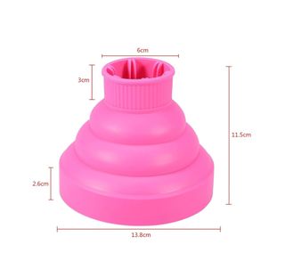 Difusor de pelo plegable universal boquilla 4-5 cm