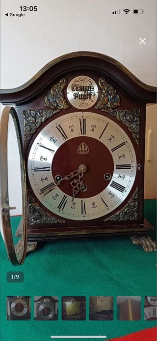 Reloj de sobremesa antiguo