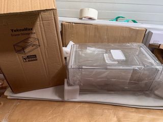 Cajón Organizador YekouMax Transparente