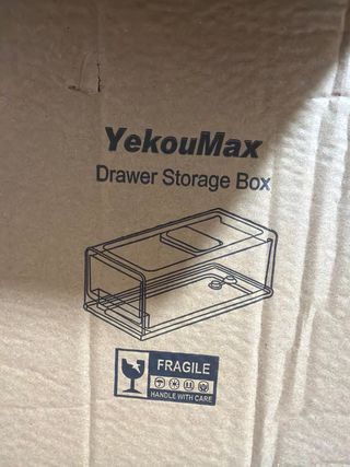 Cajón Organizador YekouMax Transparente