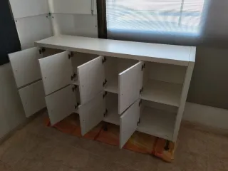 Estantería KALLAX IKEA Blanca 77x147 cm