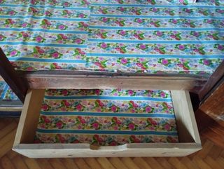 Antico armadio 3 ante radica specchio grande