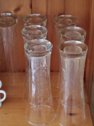 Set 6 Vasos Carlsberg 33cl Logo Relieve