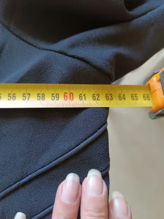 Abrigo Disfashion Negro Talla M