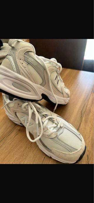 Zapatillas New Balance Mujer Gris y Blanco