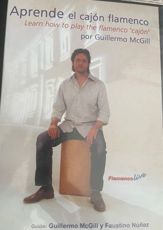 DVD Aprende Cajón Flamenco Guillermo McGill