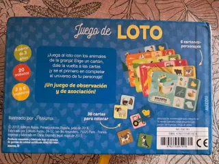 Juego de Loto AUZOU Los Reyes de la Granja