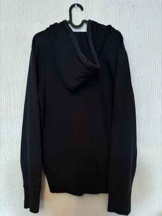 Sudadera Nike Negra Cremallera Logo S Hombre