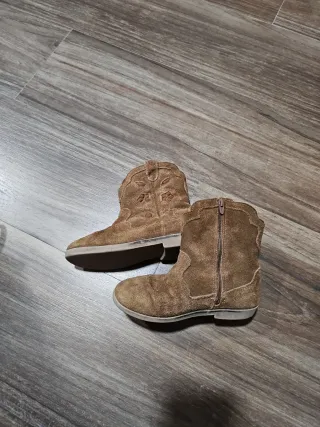 Botas cowboy infantiles marrones talla 28