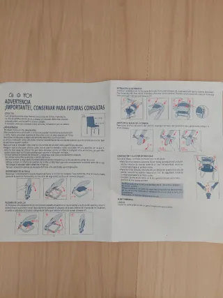 Trona de viaje Kiddy plegable