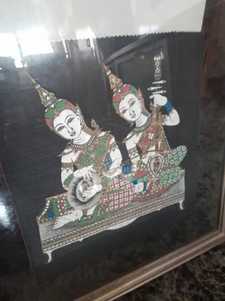 Cuadro Tailandés Antiguo