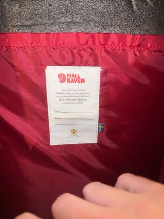 Mochila Fjallraven Kanken Roja