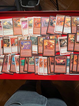 Lote Cartas Magic The Gathering Rojo