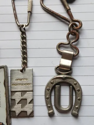 11 portachiavi vintage anni 70-80