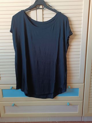 Camiseta Negra C&A Talla XL Nueva