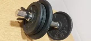 Mancuernas 2x10kg Intercambiables