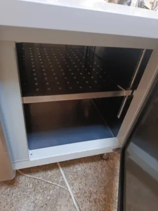 MESA FRÍA 1.5 M DE 2 PUERTAS ACERO 658746091