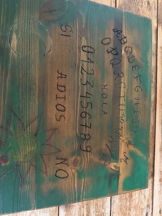 Tabla Ouija Antigua Madera