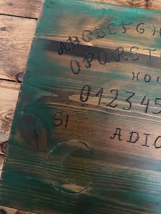 Tabla Ouija Antigua Madera