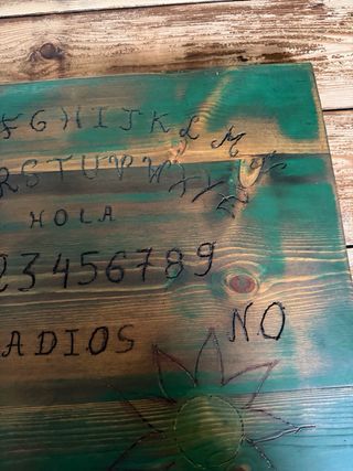 Tabla Ouija Antigua Madera