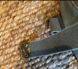 Mochila,militar,antigüa