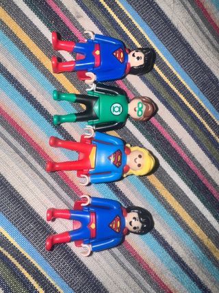 Playmobil Kínder DC Comics Pack 4 Figuras