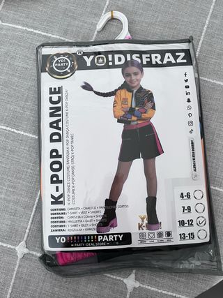 Disfraz K-Pop Huntrix Rumi infantil