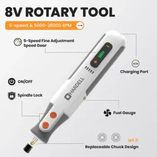 HARDELL Herramienta multifunción inalámbrica con